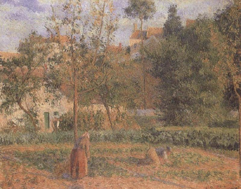 Camille Pissarro Vegetable Garden at the Hermitage near Pontoise